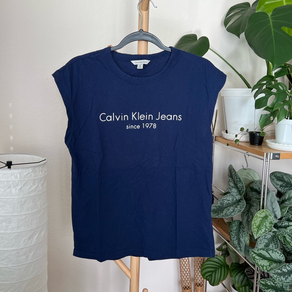 Calvin Klein Blue Tee Shirt